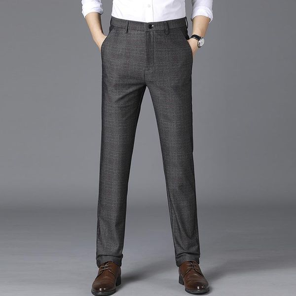 big size strench grey plaid formal suits pants for mens business work trousers classic elegant gentleman dress men men's & blazers, White;black
big size strench grey plaid formal suits pants for mens business work trousers classic elegant gentleman dress men men's & blazers, White;black