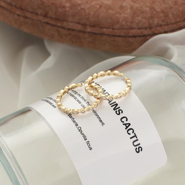 wedding rings niche super dazzling zircon ring stacking wear simple temperament high sense of full diamond commuter female, Slivery;golden
wedding rings niche super dazzling zircon ring stacking wear simple temperament high sense of full diamond commuter female, Slivery;golden