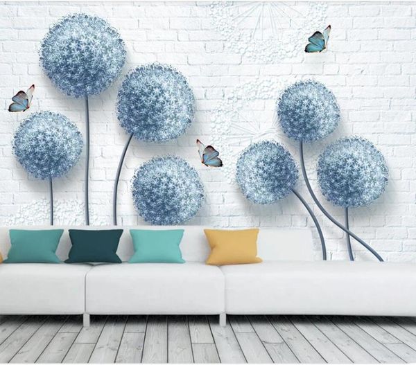large custom mural modern minimalist fresh dandelion nordic tv background wall paper covering wallpapers
large custom mural modern minimalist fresh dandelion nordic tv background wall paper covering wallpapers