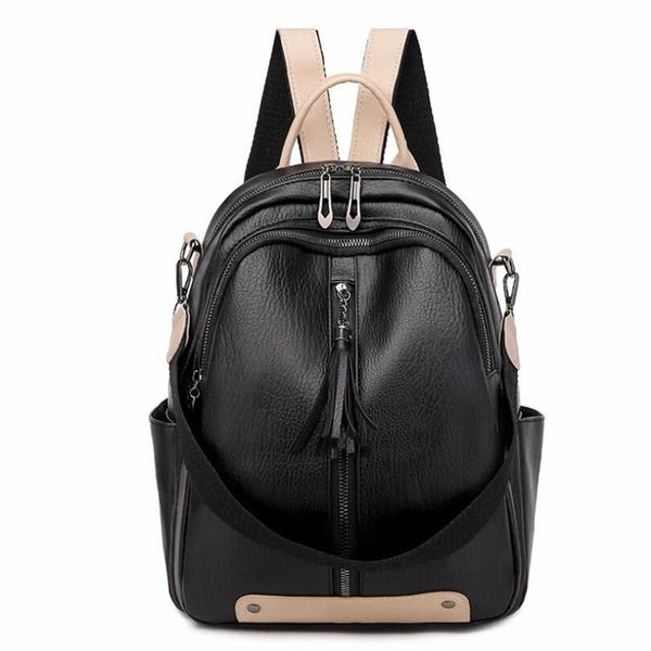 outdoor bags 2021 women leather travel backpacks vinatge style tassel school for girls patchwork lapdrop m709
outdoor bags 2021 women leather travel backpacks vinatge style tassel school for girls patchwork lapdrop m709