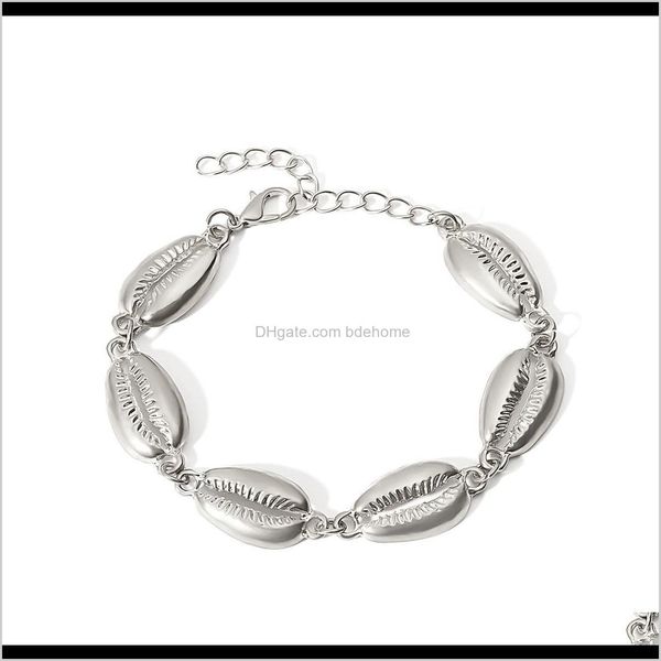 charm bracelets jewelry drop delivery 2021 factory direct arrival creative simple ethnic style alloy shell wholesale custom women bracelet j, Golden;silver
charm bracelets jewelry drop delivery 2021 factory direct arrival creative simple ethnic style alloy shell wholesale custom women bracelet j, Golden;silver