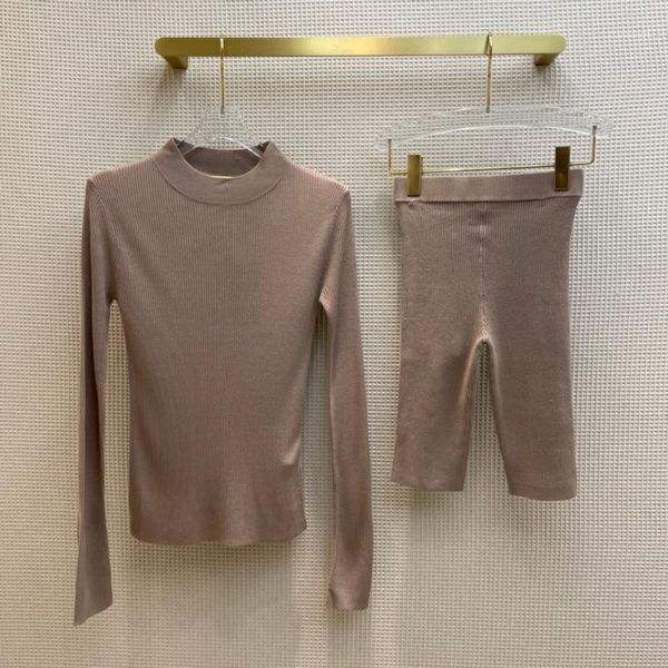women's tracksuits solid leggings set for women autumn 2021 o-neck long sleeve knitted with elastic waist slim knee length, Gray
women's tracksuits solid leggings set for women autumn 2021 o-neck long sleeve knitted with elastic waist slim knee length, Gray