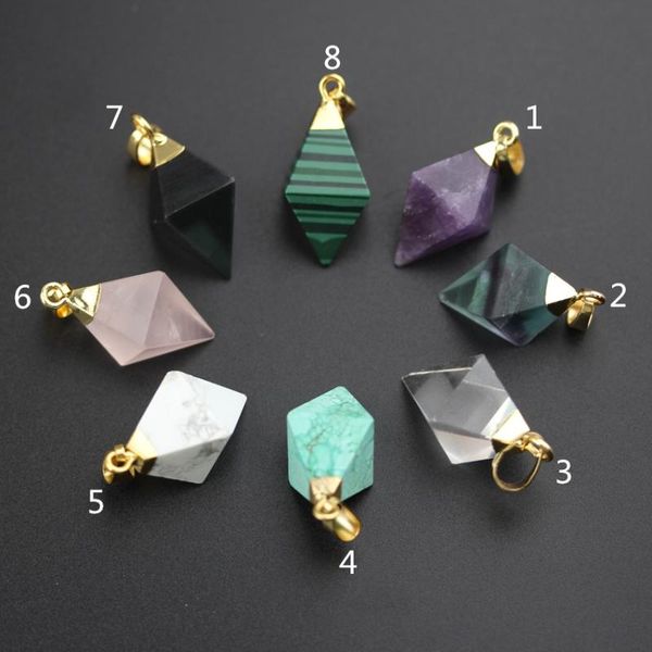 pendants mixed 8 stones for choice,golden plated bail pendant,pyramid shape gems stone jewelry findings, Black
pendants mixed 8 stones for choice,golden plated bail pendant,pyramid shape gems stone jewelry findings, Black