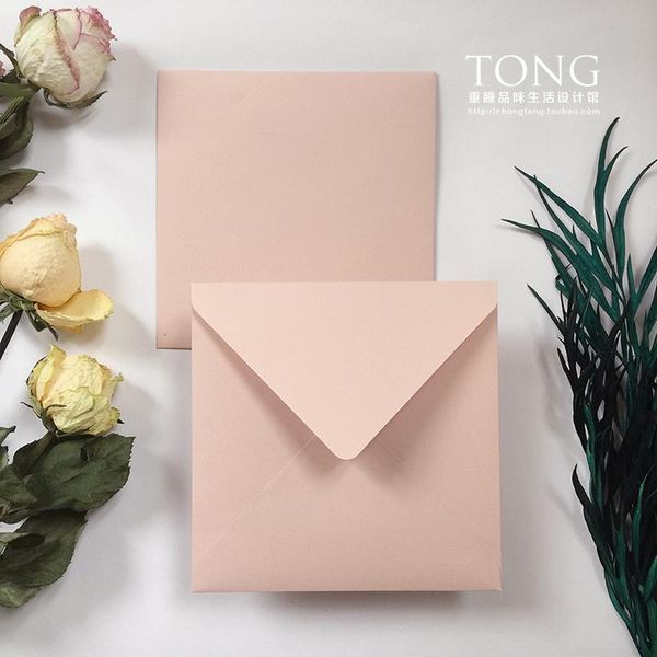 gift wrap japanese roving 16x16cm square high-end naked powder solid color envelope 5 in
gift wrap japanese roving 16x16cm square high-end naked powder solid color envelope 5 in