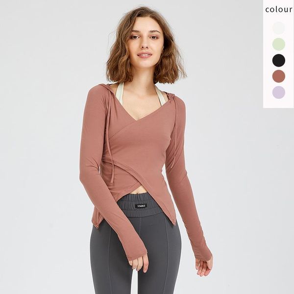 yoga outfit running shirt 2021 autumn fitness sports women's clothes t-shirt hooded workout activewear long sleeve women
yoga outfit running shirt 2021 autumn fitness sports women's clothes t-shirt hooded workout activewear long sleeve women