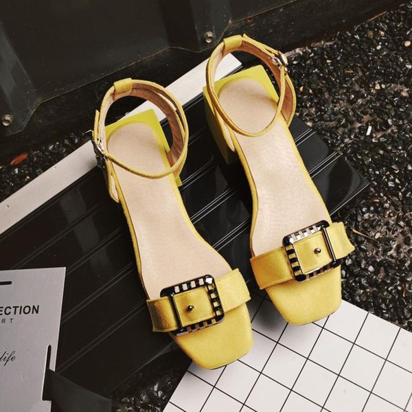european beauty cutout thick high heels size 34-43 gladiator sandals woman fine flock metal buckle sandalia mujer, Black
european beauty cutout thick high heels size 34-43 gladiator sandals woman fine flock metal buckle sandalia mujer, Black