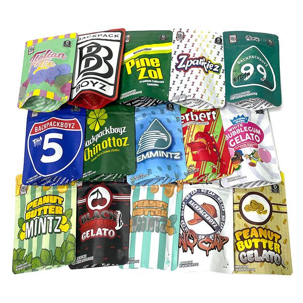 3.5g smell proof bag backpack boyz packaging 23 designs stand pouch zipper 3.5 dry herb flower mylar bags with hologram stickers
3.5g smell proof bag backpack boyz packaging 23 designs stand pouch zipper 3.5 dry herb flower mylar bags with hologram stickers