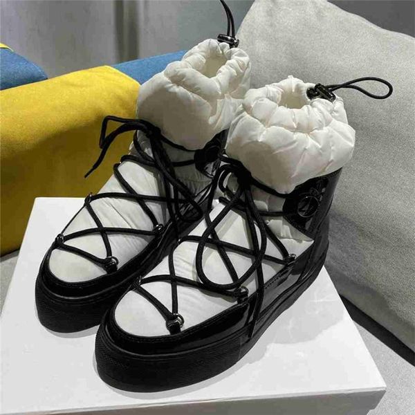 boots elastic warm wool down snow for women shoes white black patchwork flats winter thick bottom lace up platform ankle
boots elastic warm wool down snow for women shoes white black patchwork flats winter thick bottom lace up platform ankle