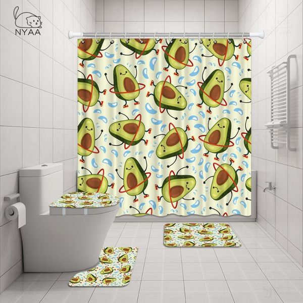 cute cartoon yoga avocado shower curtains bathroom curtain set novelty funny fitness gym home decor vegan bathtub mats bath accessory
cute cartoon yoga avocado shower curtains bathroom curtain set novelty funny fitness gym home decor vegan bathtub mats bath accessory