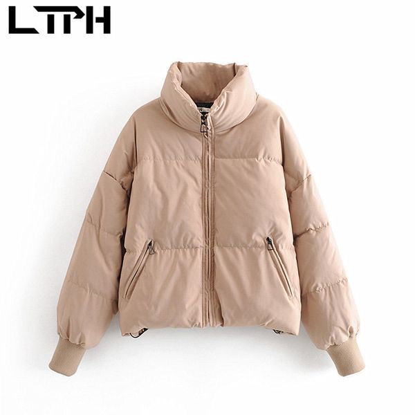 loose all-match zipper stand collar solid woman parkas thicken warm jacket fashion slim hem coat winter outerwear 210427, Black
loose all-match zipper stand collar solid woman parkas thicken warm jacket fashion slim hem coat winter outerwear 210427, Black