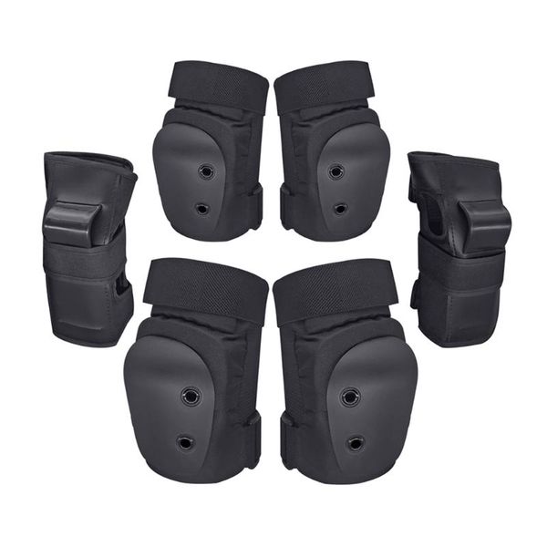 elbow & knee pads outdoor sports adjustable breathable protective gear set skating gift 6 in 1 multifunction child accessories, Black;gray
elbow & knee pads outdoor sports adjustable breathable protective gear set skating gift 6 in 1 multifunction child accessories, Black;gray
