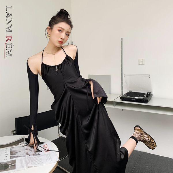 women dress black backless sleeveless temperament slim fit fashion tide summer 2h613 210507, Black;gray
women dress black backless sleeveless temperament slim fit fashion tide summer 2h613 210507, Black;gray