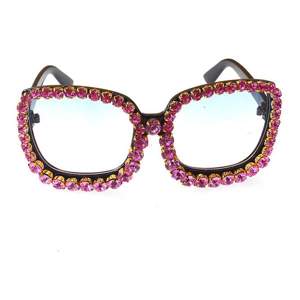 sunglasses oversized square frame women trendy mode ladies retro crystal glasses, White;black
sunglasses oversized square frame women trendy mode ladies retro crystal glasses, White;black