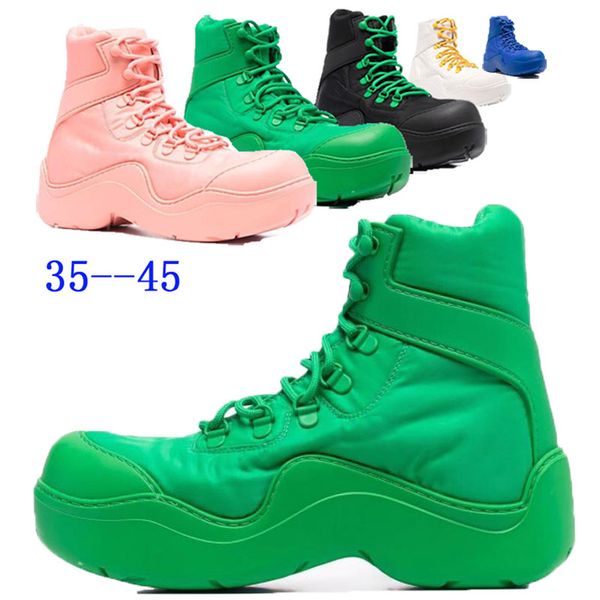 2021 men apple green soles bottega boots hiking boot wellington boots women front lace-up fastening puddle chunky tpu rubber sole boots 35--, Black
2021 men apple green soles bottega boots hiking boot wellington boots women front lace-up fastening puddle chunky tpu rubber sole boots 35--, Black