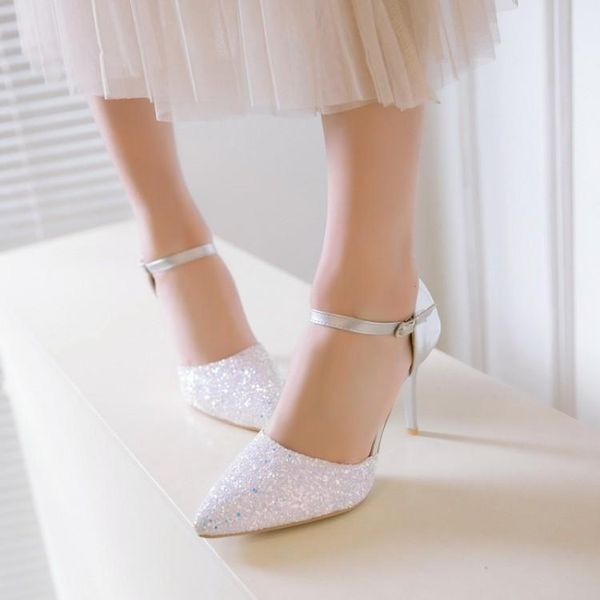 dress shoes big size ladies high heels women woman pumpshigh-heeled sequined pointed shallow-mouthed single, Black
dress shoes big size ladies high heels women woman pumpshigh-heeled sequined pointed shallow-mouthed single, Black