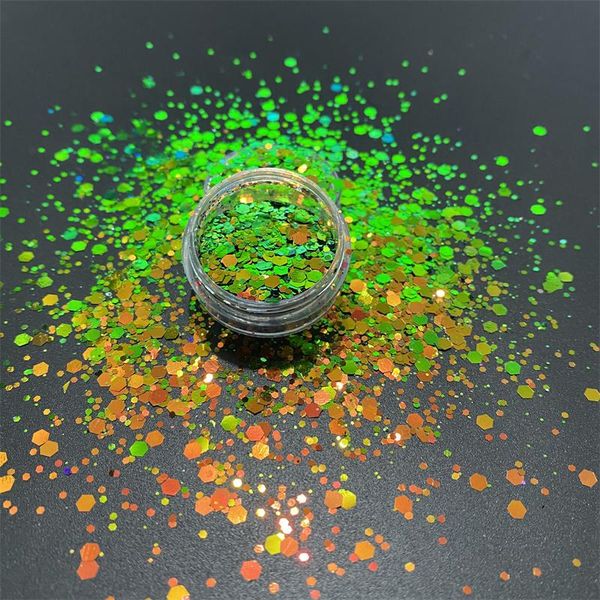 nail glitter chameleon chunky powder for nails art decoration color-shifting mixed hexagon dust sequin crafts accessories, Silver;gold
nail glitter chameleon chunky powder for nails art decoration color-shifting mixed hexagon dust sequin crafts accessories, Silver;gold