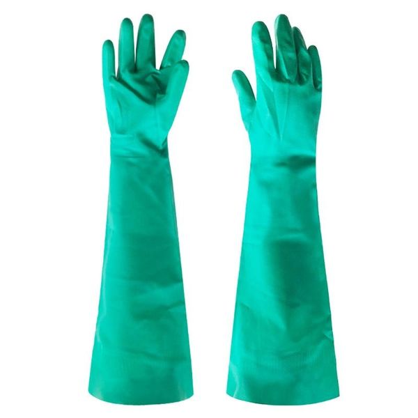 disposable gloves multipurpose long aquarium water change shoulder length natural rubber