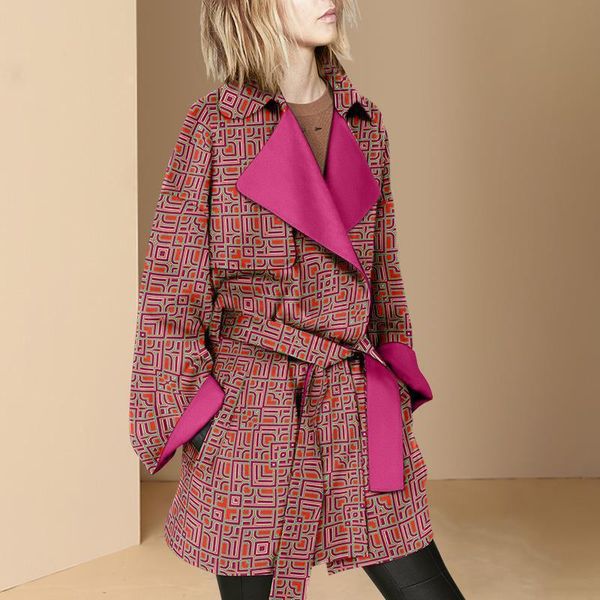 women's suits & blazers chic windbreaker 2021 spring autumn women fashion large size 3xl loose jackets suit collar outerwear manteau f, White;black
women's suits & blazers chic windbreaker 2021 spring autumn women fashion large size 3xl loose jackets suit collar outerwear manteau f, White;black