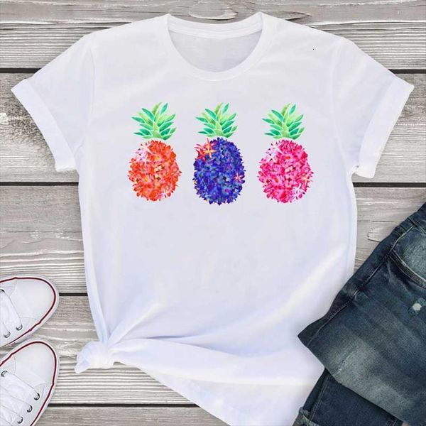 colorful floral pineapple print mens t shirt fashion and women summer female short sleeve tee shirts 90s girls cute, White;black
colorful floral pineapple print mens t shirt fashion and women summer female short sleeve tee shirts 90s girls cute, White;black