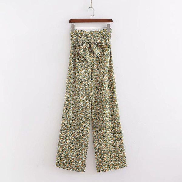 women's pants & capris xd45-2853 summer with high waist printing wide-legged, Black;white
women's pants & capris xd45-2853 summer with high waist printing wide-legged, Black;white