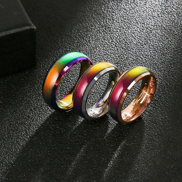 cluster rings trend european and american stainless steel color-changing temperature-sensitive mood colorful titanium ring jewelry, Golden;silver
cluster rings trend european and american stainless steel color-changing temperature-sensitive mood colorful titanium ring jewelry, Golden;silver