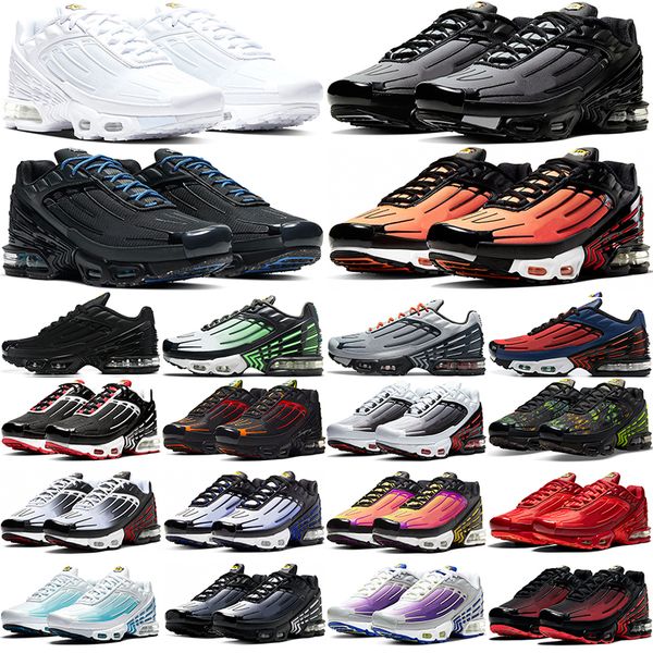 tn plus 3 running shoes triple black white sustainable materials wolf grey obsidian hyper blue blood orange tiger highlighted men women trai
tn plus 3 running shoes triple black white sustainable materials wolf grey obsidian hyper blue blood orange tiger highlighted men women trai