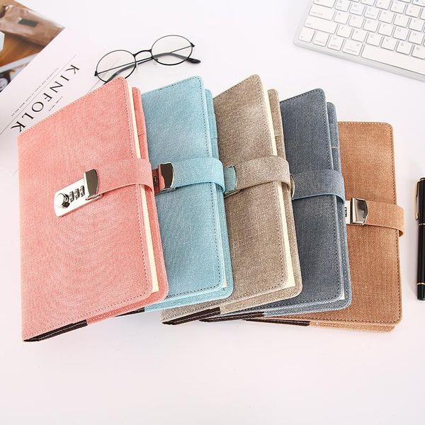 agenda 2021 notepad leather the books with lock soft beautiful password office school supplies gift notepads, Purple;pink
agenda 2021 notepad leather the books with lock soft beautiful password office school supplies gift notepads, Purple;pink