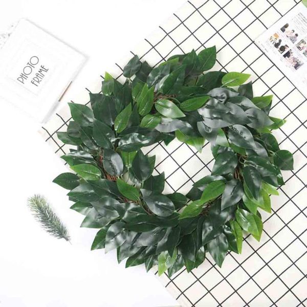 decorative flowers & wreaths door wreath artificial green plant rattan garland simulation on home decor spring decoration
decorative flowers & wreaths door wreath artificial green plant rattan garland simulation on home decor spring decoration