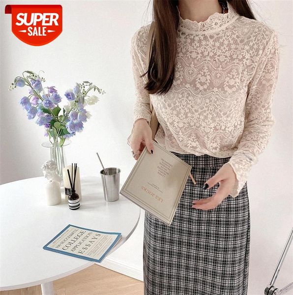 lizhiqi lace bottoming shirt women's spring half-high collar embroidered flower hollow inside a small fairy mesh #ta6v, Black;gray
lizhiqi lace bottoming shirt women's spring half-high collar embroidered flower hollow inside a small fairy mesh #ta6v, Black;gray