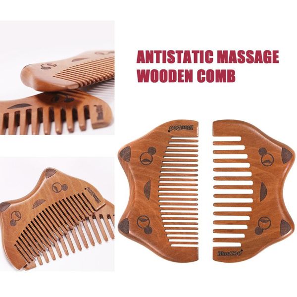 hair brushes wide tooth nanmu wood no-static massage natural comb care wooden tools beauty accessories, Silver
hair brushes wide tooth nanmu wood no-static massage natural comb care wooden tools beauty accessories, Silver