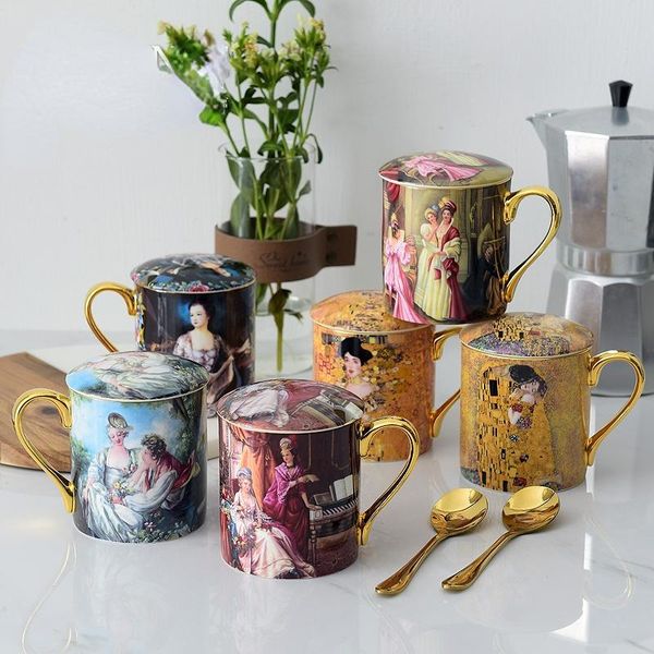 mugs european creative bone china mug water cup office household ceramics english classic coffee with lid gift cl82104
mugs european creative bone china mug water cup office household ceramics english classic coffee with lid gift cl82104