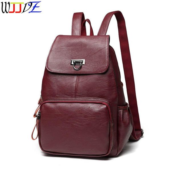 leather women backpack computer waterproof large capacity rucksack school bags travel for girl wjjdz
leather women backpack computer waterproof large capacity rucksack school bags travel for girl wjjdz