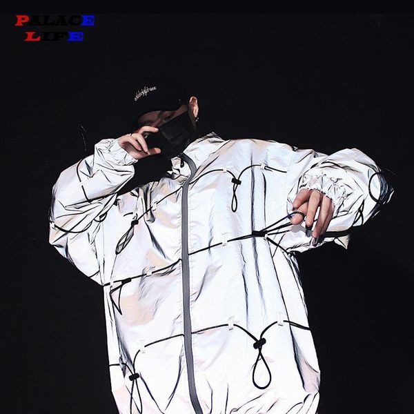 men's jackets reflective men women spring hip hop streetwear harajuku windbreaker jacket male casual night shiny lovers zipper coats, Black;brown
men's jackets reflective men women spring hip hop streetwear harajuku windbreaker jacket male casual night shiny lovers zipper coats, Black;brown