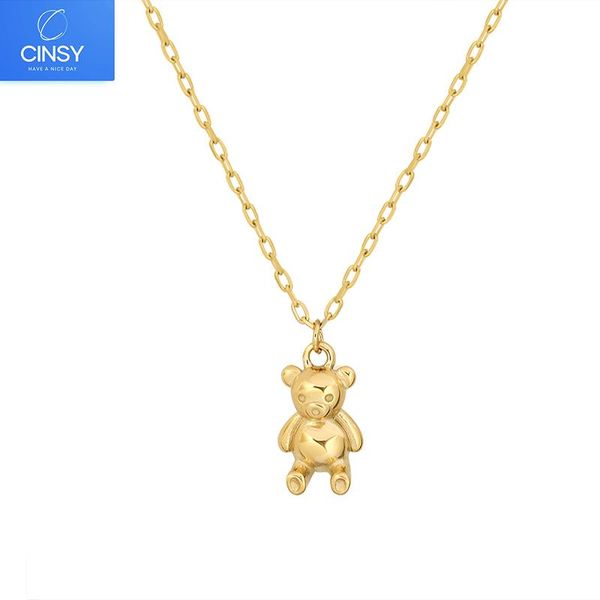 chains cinsy store necklace for women stainless steel colar choker french chic jewelry sweet bear chain female, Silver
chains cinsy store necklace for women stainless steel colar choker french chic jewelry sweet bear chain female, Silver