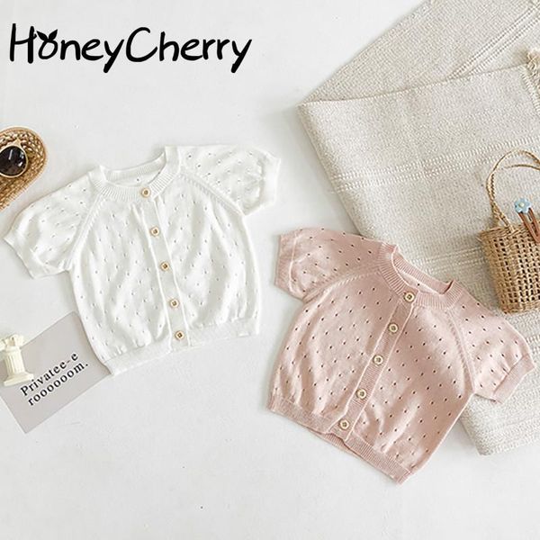 summer born baby cardigan girl sweet princess solid color short-sleeved knitted hollow thin pullover, Blue
summer born baby cardigan girl sweet princess solid color short-sleeved knitted hollow thin pullover, Blue