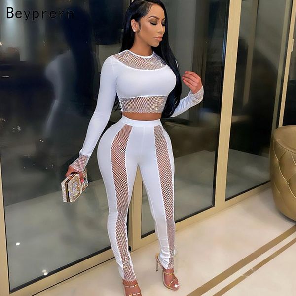 women's two piece pants beyprern sparkle crystal set autumn shiny long sleeve sequins crop and legging party club wears birthday outfit, White
women's two piece pants beyprern sparkle crystal set autumn shiny long sleeve sequins crop and legging party club wears birthday outfit, White
