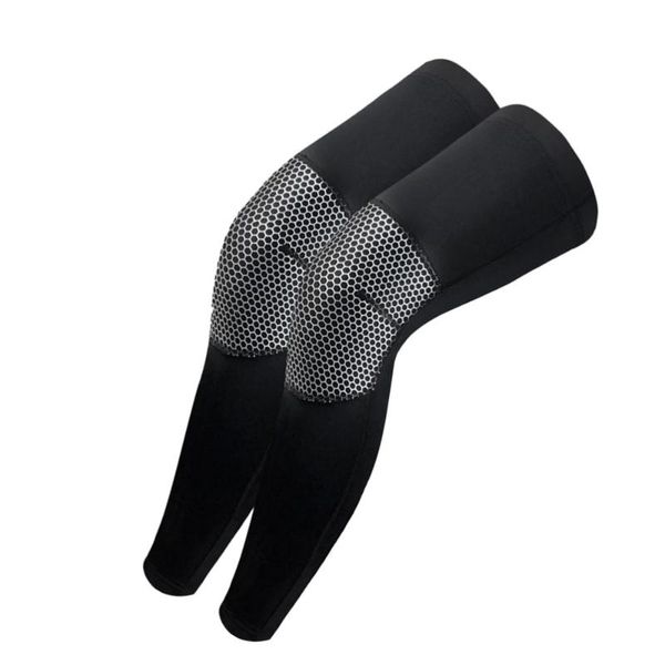 elbow & knee pads 1 pair of extended breathable leg protection cycling elastic sleeves kneecap anti-slid press kneepad for man woman basketb, Black;gray
elbow & knee pads 1 pair of extended breathable leg protection cycling elastic sleeves kneecap anti-slid press kneepad for man woman basketb, Black;gray