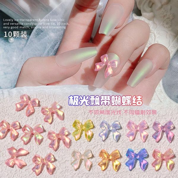 nail art decorations 10pcs stereo aurora bow jewelry mocha resin symphony ribbon, Silver;gold
nail art decorations 10pcs stereo aurora bow jewelry mocha resin symphony ribbon, Silver;gold