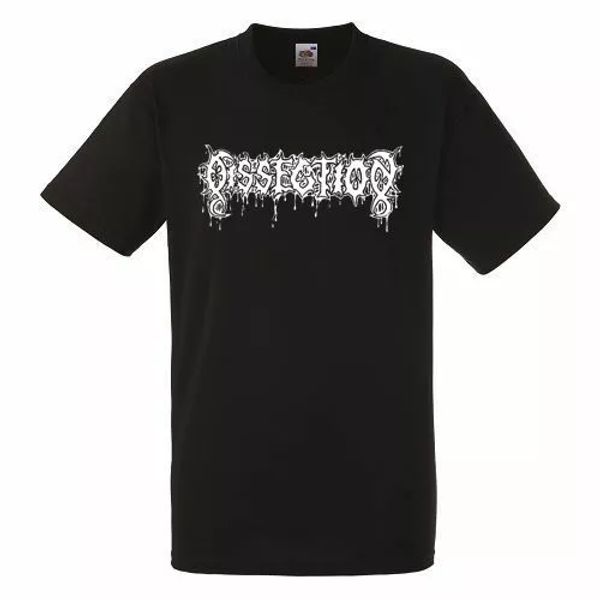 dissection logo black mens t-shirt men rock band tee shirt, White;black
dissection logo black mens t-shirt men rock band tee shirt, White;black