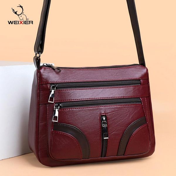 sheepskin texture multi-layer women's bag 2021 large-capacity crossbody soft leather middle-aged shoulder cosmetic bags & cases
sheepskin texture multi-layer women's bag 2021 large-capacity crossbody soft leather middle-aged shoulder cosmetic bags & cases