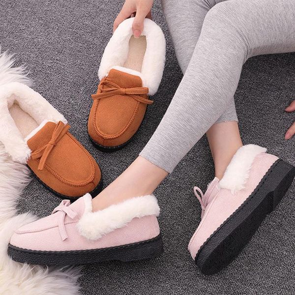 slippers women winter bow tie plush warm inside ladies indoor slip on casual loafers shoes zapatillas de mujer, Black
slippers women winter bow tie plush warm inside ladies indoor slip on casual loafers shoes zapatillas de mujer, Black
