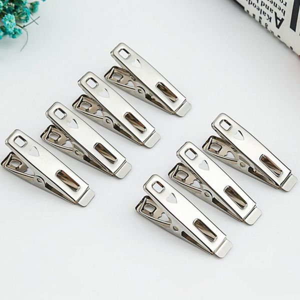 clothing & wardrobe storage 100pcs/pack stainless steel clothes windproof antiskid metal clips drying hanger (5cm) 
clothing & wardrobe storage 100pcs/pack stainless steel clothes windproof antiskid metal clips drying hanger (5cm)