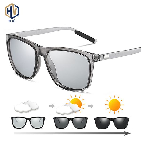 designer sunglasses color change grey frame pchromic polarized men square classic chameleon glaases transition lens eyewear, White;black
designer sunglasses color change grey frame pchromic polarized men square classic chameleon glaases transition lens eyewear, White;black