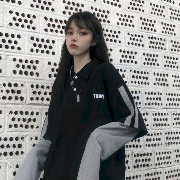 men's t-shirts 2021 t-shirt women long-sleeved students korean loose fake two-piece letter embroidery collar trend gothic, White;black
men's t-shirts 2021 t-shirt women long-sleeved students korean loose fake two-piece letter embroidery collar trend gothic, White;black