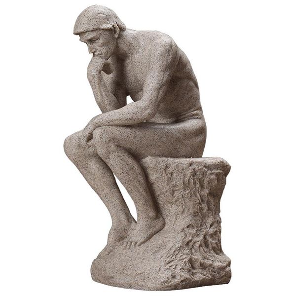 nordic thinker sculpture resin statue sandstone ornaments home decor retro living room abstract figurine gifts crafts decorative objects & f
nordic thinker sculpture resin statue sandstone ornaments home decor retro living room abstract figurine gifts crafts decorative objects & f