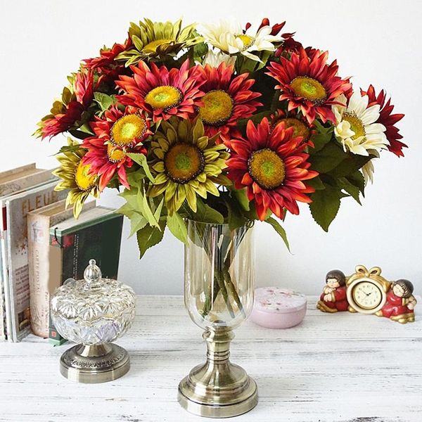 decorative flowers & wreaths sunflower artificial flower home party decor display fake simulation diy wedding decoration
decorative flowers & wreaths sunflower artificial flower home party decor display fake simulation diy wedding decoration
