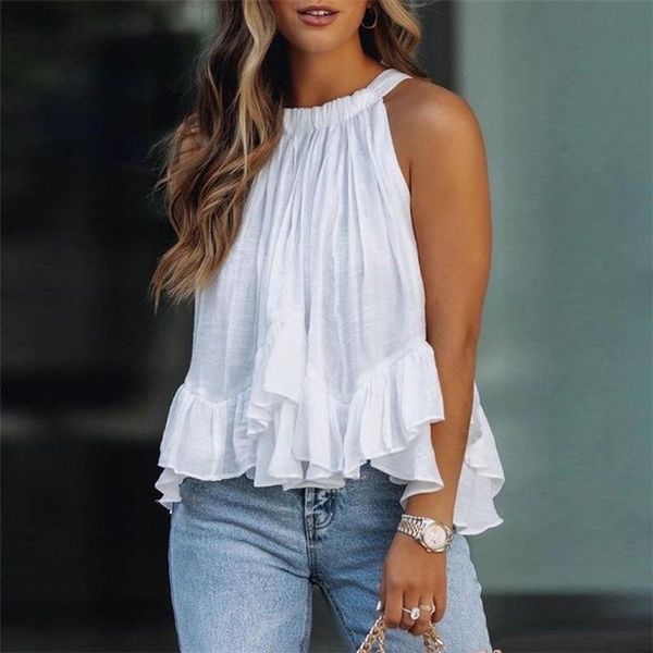 women's blouses & shirts 2021 women summer lady white oversized solid color sleeveless pullover woman loose shirt blusas mujer
women's blouses & shirts 2021 women summer lady white oversized solid color sleeveless pullover woman loose shirt blusas mujer