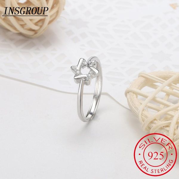 cluster rings insgroup 100% sterling silver color hexagonal star diamond adjustable ring women birthday party fashion jewelry gift ins0120, Golden;silver
cluster rings insgroup 100% sterling silver color hexagonal star diamond adjustable ring women birthday party fashion jewelry gift ins0120, Golden;silver