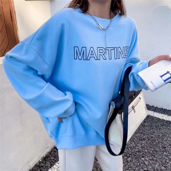 bc large letter leisure long sleeve round neck pullover women's sweater 21 autumn medium and personalized t-shirt women, Black
bc large letter leisure long sleeve round neck pullover women's sweater 21 autumn medium and personalized t-shirt women, Black