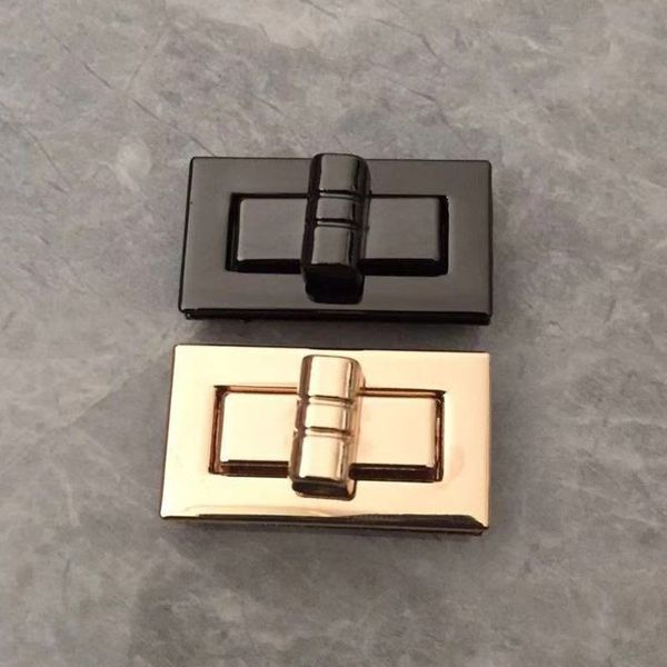 rectangle hardware accessories metal clasp turn lock twist lock diy handbag bag purse hardware closure bag parts accessories, Black
rectangle hardware accessories metal clasp turn lock twist lock diy handbag bag purse hardware closure bag parts accessories, Black